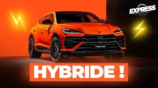 Le Lamborghini Urus devient HYBRIDE ! - Automoto Express #561