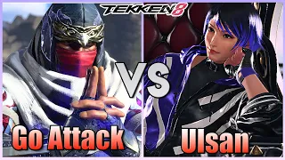 Tekken 8  ▰  Go_Attack (Raven) vs Ghost Ulsan (Reina) ▰ Ranked Matches!