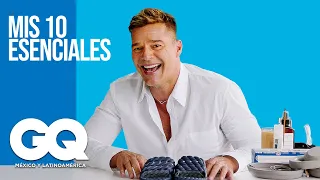 Ricky Martin y las 10 cosas sin las que no puede vivir | 10 esenciales | GQ México y Latinoamérica