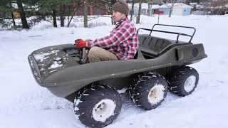 First Ride On The $800 2-Stroke 6x6 TANK (This Thing Moves!)