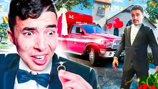 IL VEUT SE MARIER A UNE AMBULANCE ?! - GTA RP