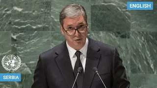 🇷🇸 Serbia - President Addresses United Nations General Debate, 78th Session | #UNGA