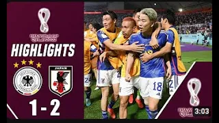 Germany vs Japan 1-2 Highlights Goals| FIFA World Cup 2022 Qatar #football #fifa22 #ronaldo #cricket