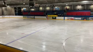 Advanced novice short program 2021