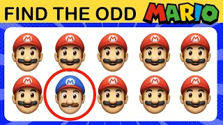 FIND THE ODD one OUT Challenge: SUPER MARIO EDITION!