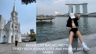 Singapore Crazy Rich Asians Marina Bay Sands Newton Food Center Vlog