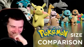 Hellyeahplay смотрит: Pokemon Size Comparison