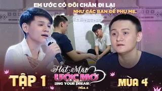 Hát Mãi Ước Mơ 4 | Tập 1: Cậu bé 14 tuổi đi hát cho anh trai khuyết tật thêm động lực sống