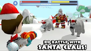 🎄🎁🧝Bad Elf VS 🎅🏻Santa Claus, Toy Soldier, 🦌 ReinDeer, GingerBread Man, 🐻‍❄️Polar bear, 🐧Penguin