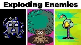 All Exploding Enemies in EarthBound/MOTHER | Kamikaze Enemies in RPGs