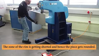 Shaping a facade component precisely to size Video ECKOLD