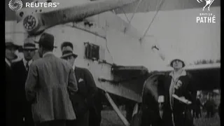 Paris to New York flight in 1927 (1927)