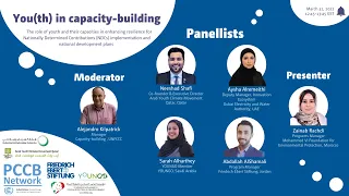 You(th) in Capacity-building: Middle East and North Africa Climate Week 2022