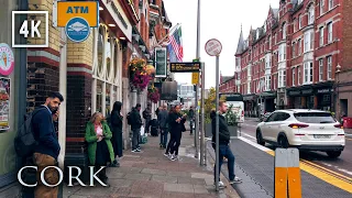 Autumn Walk in Cork City, Ireland after Rain