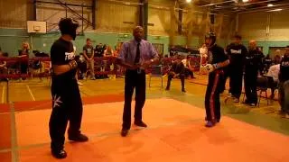 kurtis newton iska british championships 1st fight