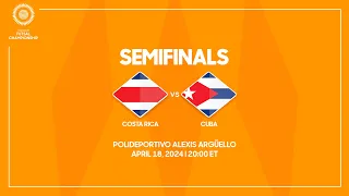 Costa Rica vs Cuba | 2024 Concacaf Futsal Championship