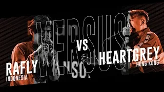 RAFLY (ID) vs HEARTGREY (HK) ｜Asia Beatbox Championship 2018  TOP8 Solo Battle