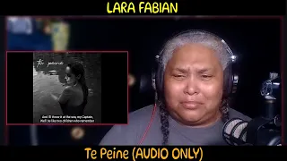 Lara Fabian - Ta peine  - Audio Only [FRENCH AND ENGLISH SUBS] *REACTION*