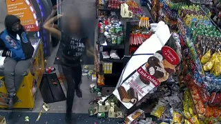 Woman destroys gas station on Detroit’s west side