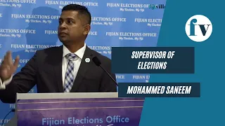 Fijian Elections Office | Press Conference - 21/02/2022