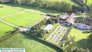EXCEPTIONNEL ! - A VENDRE - En Normandie, Haras de 120 hectares avec son manoir et ses gîtes