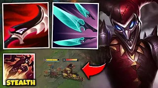 Shaco but I have perma invisibility and one shot everything (Duskblade + Q)