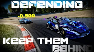 How To Defend In Sim Racing! Assetto Corsa Competizione Tips and Tricks!