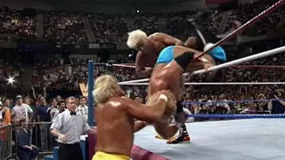 Ric Flair enters at No. 3, winning the Royal Rumble Match - Jan. 19, 1992