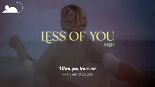 [Vietsub+Lyrics] keshi - less of you