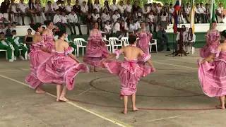 Entrega de banderas Danza folclórica fandango 2022 - Colfrayjoma Playa de Belén