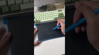 Drawing using my LCD writing board