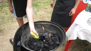 Come accendere il barbecue con Brikette Fochista