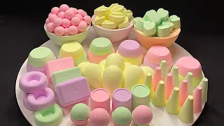 bright colors🍡🍭 |  The sound of crushing  baking soda | #ASMR