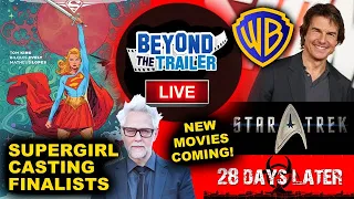 Supergirl Casting James Gunn, Tom Cruise Warner Bros Deal, 28 Years Later & New Star Trek Movie