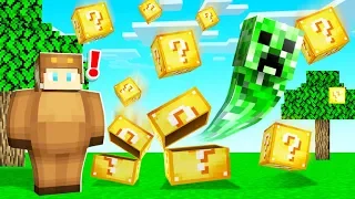 MINECRAFT But LUCKY BLOCKS Are FALLING FROM THE SKY!