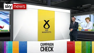 Campaign Check: The SNP manifesto