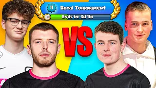 😱BIGSPIN und SAM vs. MORTEN und CARL - DAMIT hat NIEMAND GERECHNET... | Clash Royale Deutsch