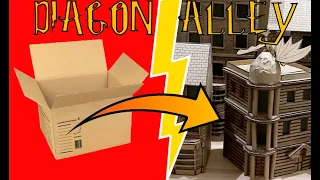 How to build Harry Potter's Diagon Alley with cardboard