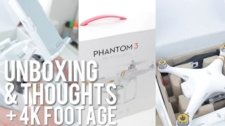 DJI Phantom 3 Professional Unboxing & Thoughts + 4K Footage