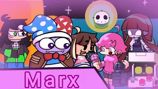 Marx (funkin traumatized) but every turn a different character sings it (marx BETADCIU) + FLM