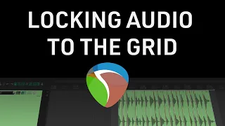 Lock or Quantize Audio to Grid with Reaper