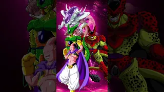 Who is stronger | Frieza,Cell,Buu VS Cell Max #short #dbs