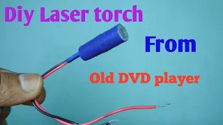 Homemade laser torch