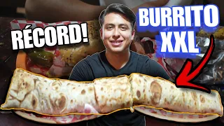 EL RETO "LUCAS BURGER" 🌯 | **Burrito Gigante de 1 Metro en Tiempo Récord 🇲🇽🔥