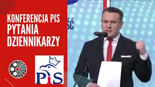 Konferencja europosłów PiS - pytania dziennikarzy