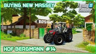 Selling Massey Tractor For Newer Model, Planting Wheat - Hof Bergmann #14 Farming Simulator 22