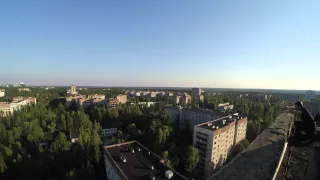 Pripyat view from the roof        August 2015