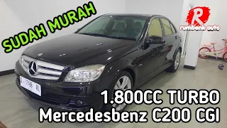 MERCEDES BENZ C200 CGI 2010 MERCY 1.8 TURBO