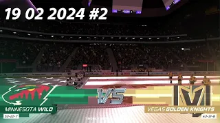 Миннесота Уайлд против Вегас Голден Найтс Minnesota Wild VS Vegas Golden Knights PS5 NHL23