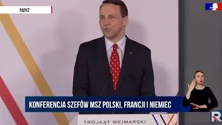 Sikorski: Putinowi nie uda się rozdzielić Europy od Stanów Zjednoczonych